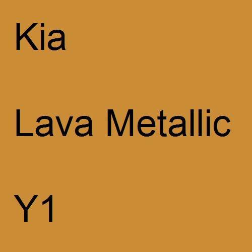 Kia, Lava Metallic, Y1.